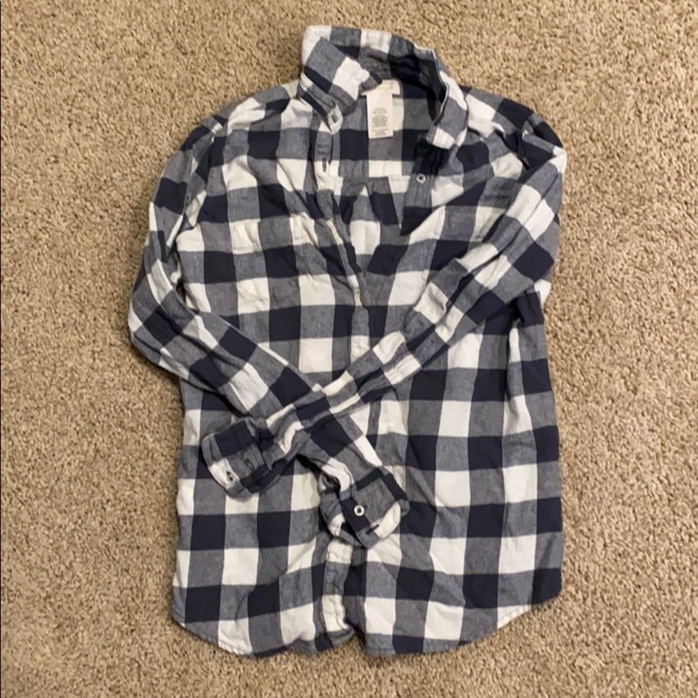 Plaid Button Up